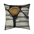 Begin Home Decor 26 x 26 in. Canoes-Double Sided Print Indoor Pillow 5541-2626-CO70-2